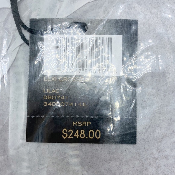 ❗️LAST 1❗️ Frye Convertible Leather Lexi Crossbody Lilac - Picture 10 of 12